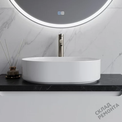 Фото Раковина накладная BelBagno BB1483, 50 см купить в Чите: цена, описание, фото. Интернет-магазин 2