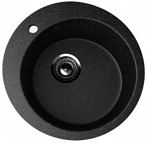Мойка для кухни Ulgran U-405-308 черная 49,5*49,5