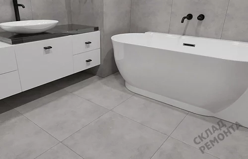 Фото Керамогранит матовый Steppe Ceramics Silent Grey серый 600*600*9,5 – купить в Чите: цена, описание, фото. Интернет-магазин 5